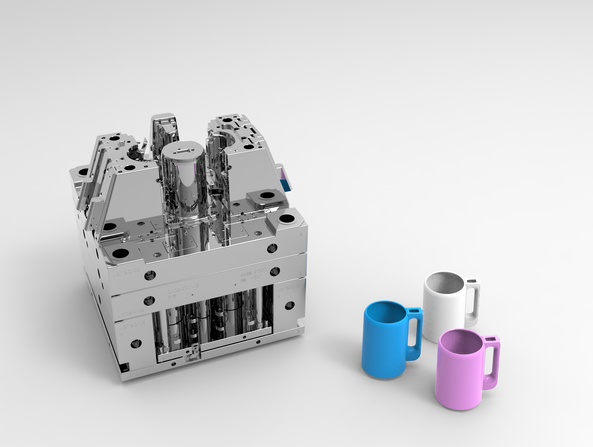 卧龙软件3D渲染水壶软件展示图