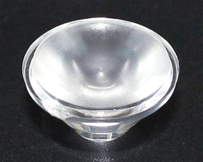 透镜,大功率led透镜,20mm单粒透镜,XJ20-45°沙面