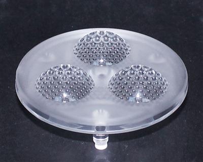 led单颗透镜,大功率透镜,50半圆透镜,XJ50-3合1半圆珠面